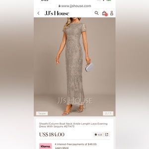 Beautiful JJs House MOB or MOG dress.